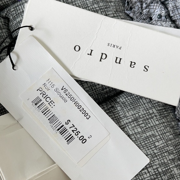 Sandro leather jacket - Picture 6 of 7